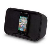 TDK TAC7221 App-Enhanced Portable Stereo Speaker (Black) for iPod and iPhone