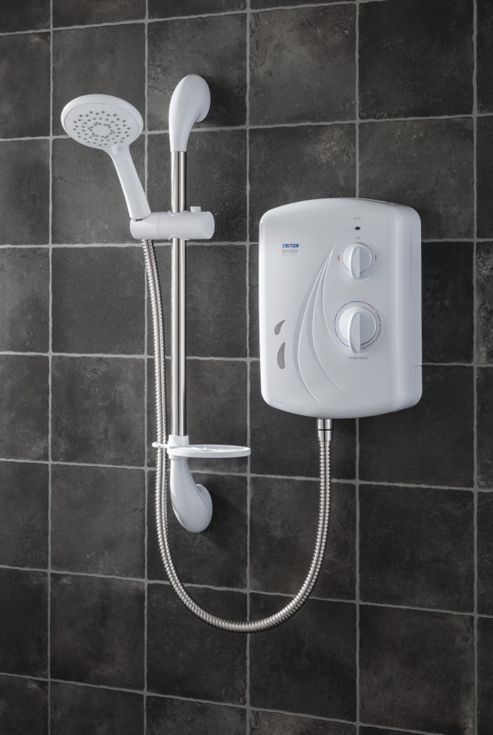Image of Triton Showers Seville 21 Cm X 11 Cm Electric Shower - 8.5 Kw