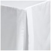 Tesco King Size Valance Sheet, White