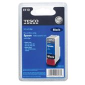 Tesco E112 Black Printer Ink Cartridge (Compatible with printers using Epson T050 (S020093/187) Cartridge)