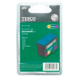 Tesco L91 Colour Printer Ink Cartridge (Compatible with printers using Lexmark 83 Cartridge)