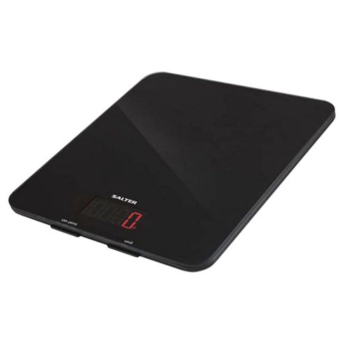 Image of Salter Glass Aquatronic Electronic Scale - Black