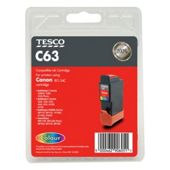 Tesco C63 Colour Ink Cartridge (Compatible with printers using Canon BCI-24C Cartridge)