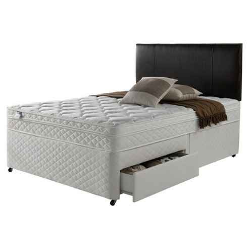 Image of Silentnight Miracoil Comfort Memory 2 Drawer divan - Super King (6ft)