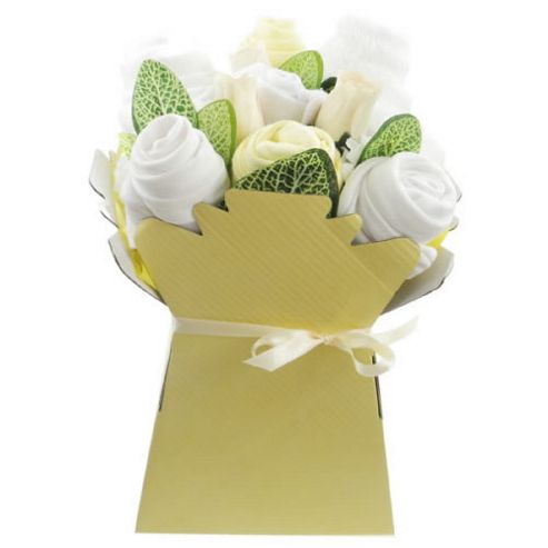 Image of Unisex Baby Clothes Bouquet Arrangement