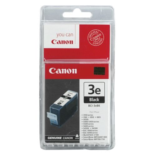 Image of Canon Bci-3 Printer Ink Cartridge - Black