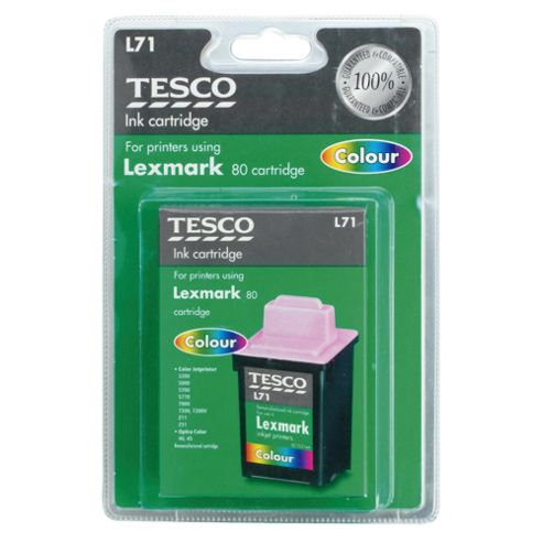 Image of Tesco L71 Colour Printer Ink Cartridge- Tri-colour