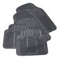 Tesco Car Mats 4 Set Rubber Black