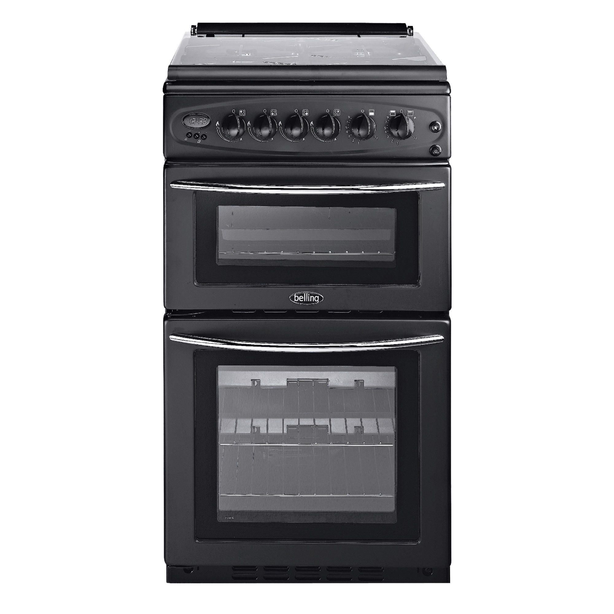 Belling G756 gas cooker Black