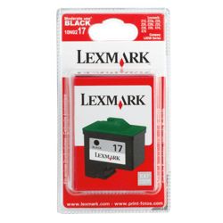 Lexmark 17 Printer Ink Cartridge - Black (10NX217E)
