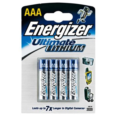 Energizer Ultimate Lithium Aaa 4 Pack