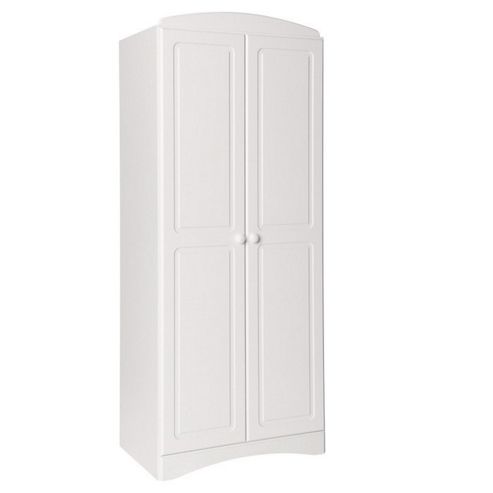 Image of Altruna Scandinavian 2 Door Wardrobe - White