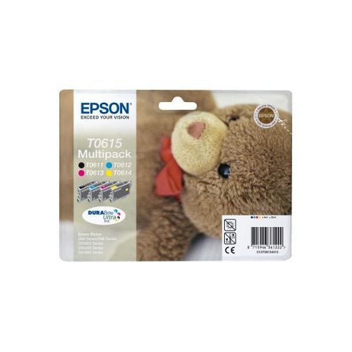 Image of Epson Multipack 4-colour T0615 Durabrite Ultra Ink