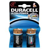 Duracell Ultra M3 2 Pack C Batteries
