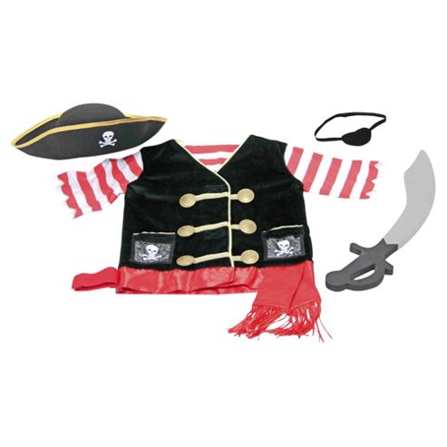 Image of Melissa And Doug Role Play Costume Set Pirate