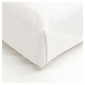 Tesco Double Flat Sheet, Cream