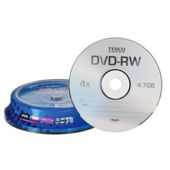 Tesco DVD-RW Spindle Pack of 10