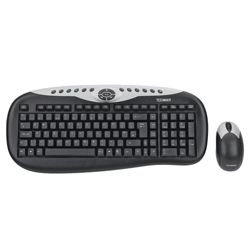 Technika 2.4 GHz Wireless Deskset (Keyboard and Optical Mouse)