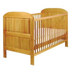 East Coast Angelina Cot Bed, Antique Effect