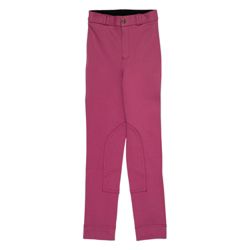 Tesco Girls' Heavy Duty Jodhpurs, Pink, Age 11-12