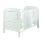 East Coast Angelina Cot Bed, Pure White
