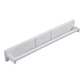 Southwold White Wood Tongue & Groove Style Wall Mounted Towel Rail