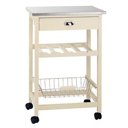 Kitchen Trolley, Cream