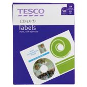 Tesco CD/DVD Labels