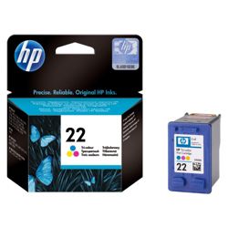 HP 22 Printer Ink Cartridge - Tri-Colour (C9352AE)