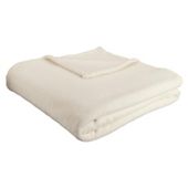 F&F Home Super Soft Throw - Cream
