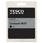 Tesco L11 Black Printer Ink Cartridge (Compatible with printers using Lexmark 16/17 Cartridge)