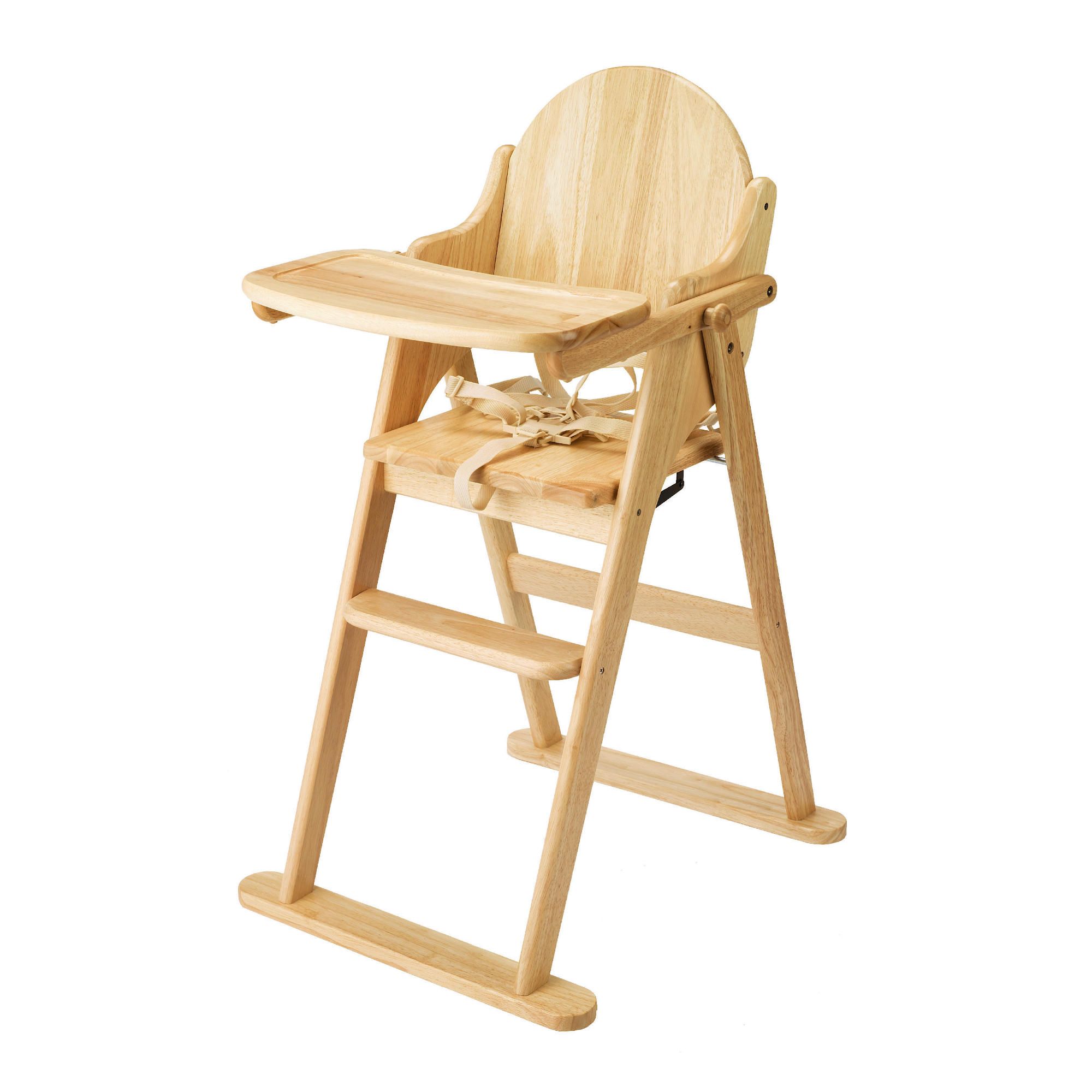 East Coast Wooden Folding Highchair