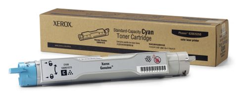 Image of Xerox Phaser 6300/6350 Cyan Standard Capacity Toner Cartridge (4,00 Pages)