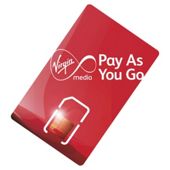 Virgin Media Pay as you go SIM Pack
