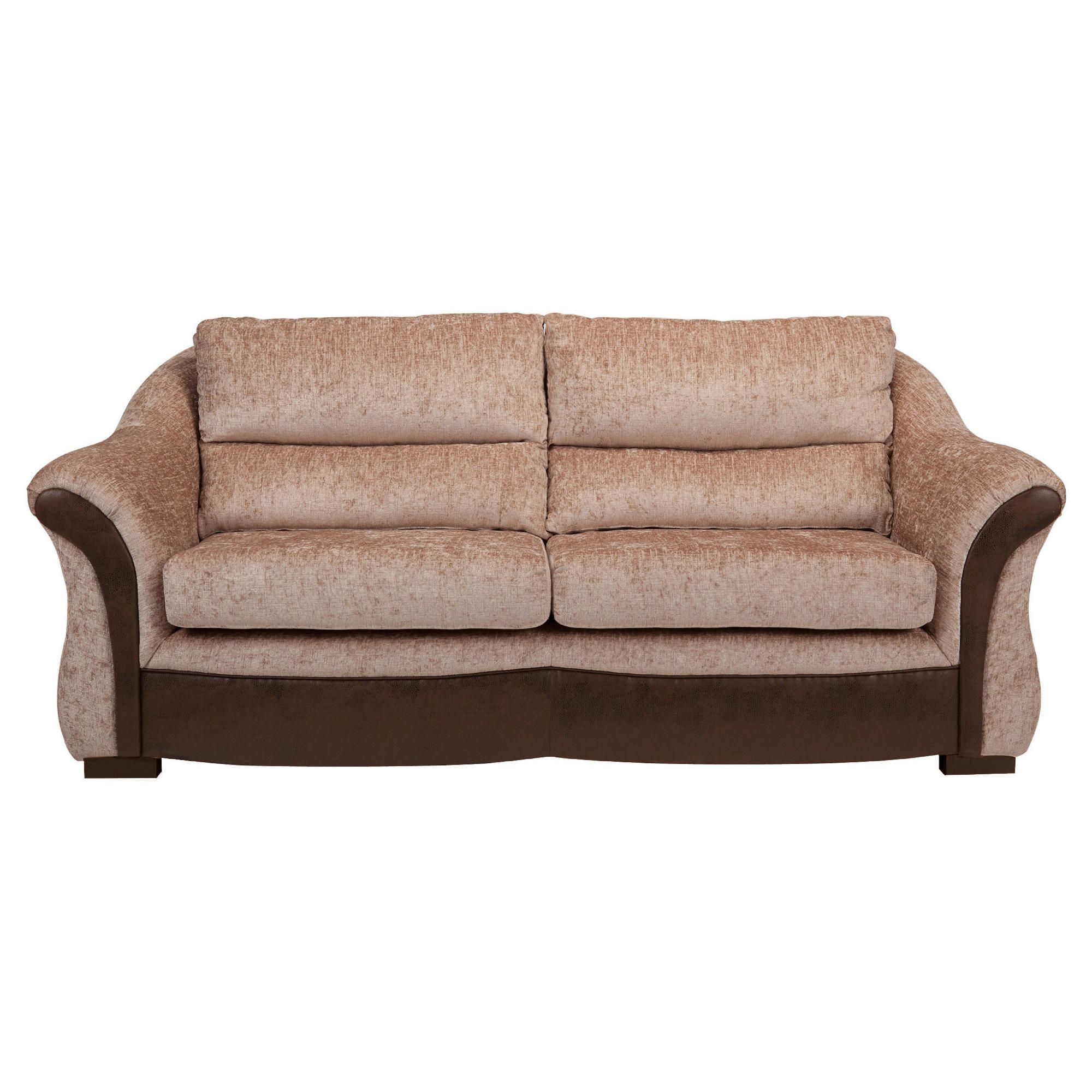 Windsor Fabric Large Sofa Mink at Tesco Direct