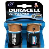 Duracell 2 Pack D Batteries