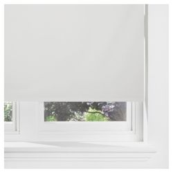 Thermal Blackout Blind, White 120Cm
