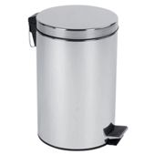 Tesco 12L stainless steel pedal bin