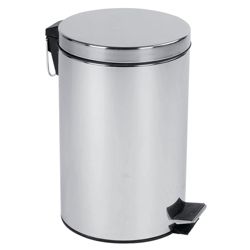 Tesco 12L stainless steel pedal bin