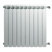 Faral Tropical 95 Aluminium Radiator 680mm High x 420mm Wide (5 Sections)