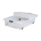 35L Under bed box with lid, 2 pack