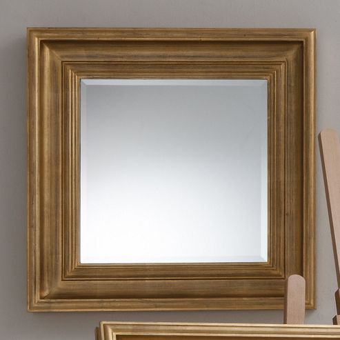 Image of Gallery Burwell Square Mirror - Gold