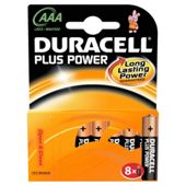 Duracell Plus 8 Pack AAA Batteries