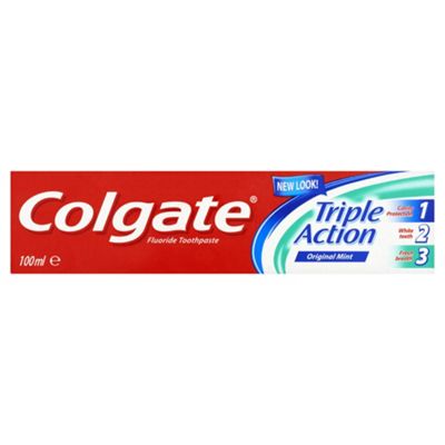 Colgate Triple Action Toothpaste 100Ml