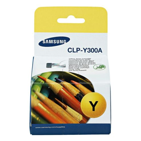 Image of Samsung Clp-y300a Toner Cartridge - Yellow