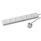 Tesco 6 Way - 1m Extension Lead