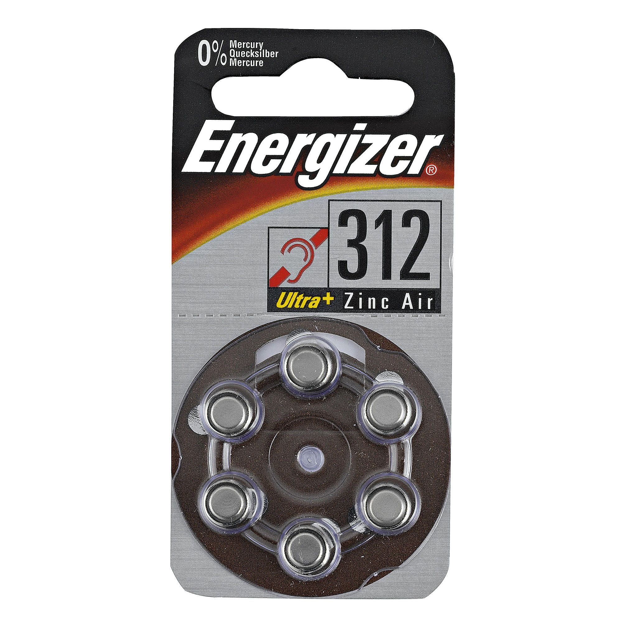 Energizer hearing aid Size 312 Battery