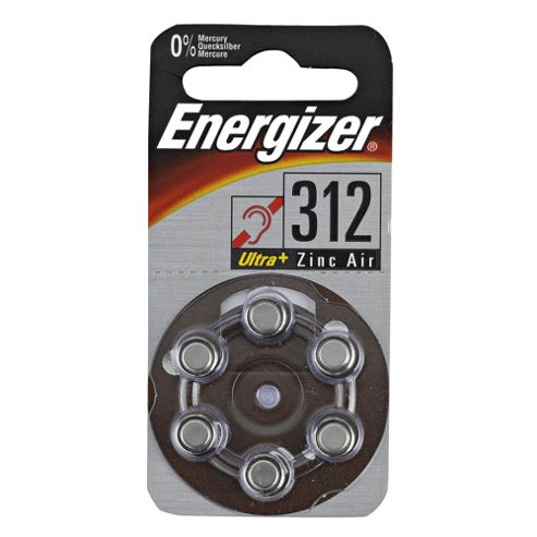 Image of Energizer Hearing Aid Size 312 Battery