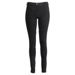 Tesco Ladies' Heavy Duty Jodhpurs, Black, Size 10