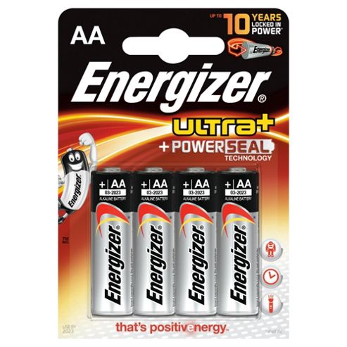 Image of Energizer Ultra 4 Pack Aa Batteries